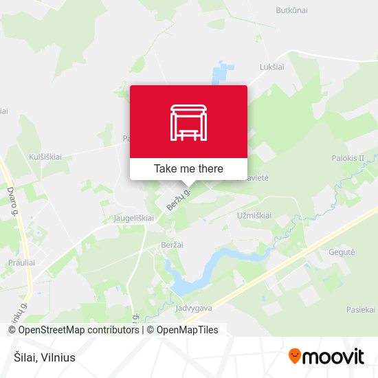 Карта Šilai