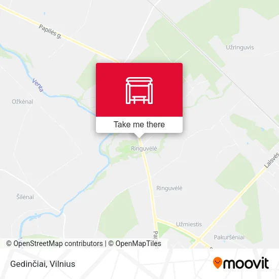 Карта Gedinčiai