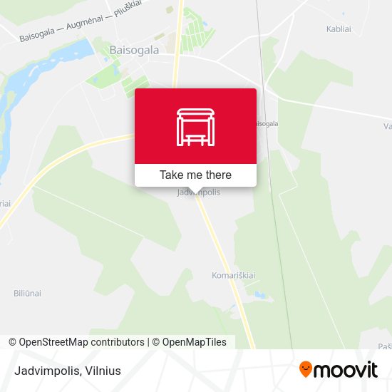 Карта Jadvimpolis