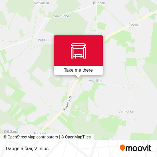 Карта Daugėlaičiai