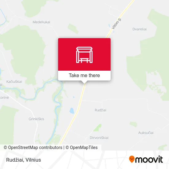 Карта Rudžiai