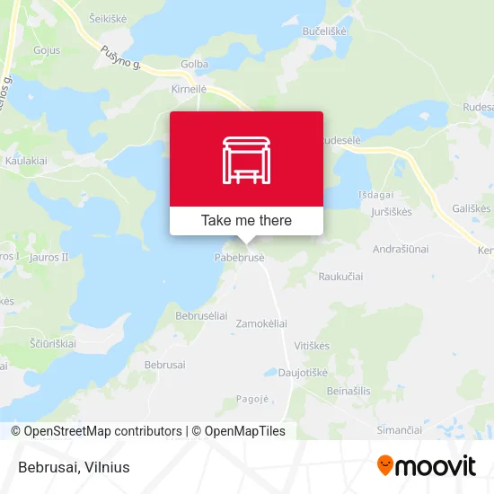 Карта Bebrusai