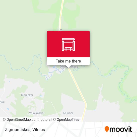 Карта Zigmuntiškės