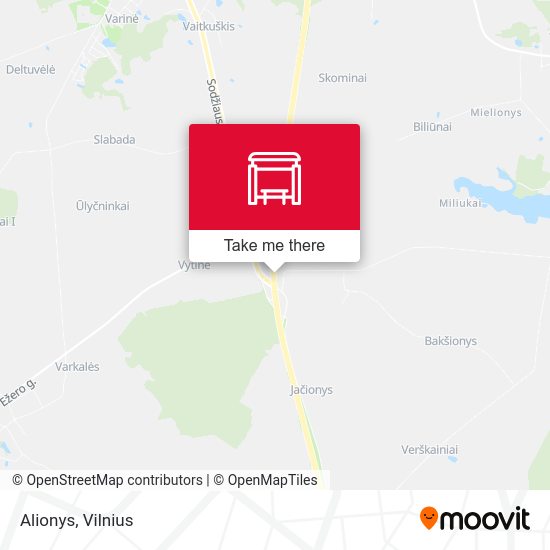 Карта Alionys