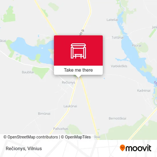 Карта Rečionys