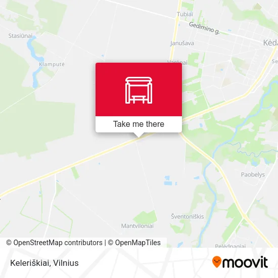 Карта Keleriškiai