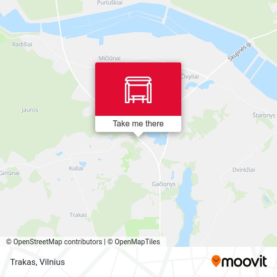 Карта Trakas