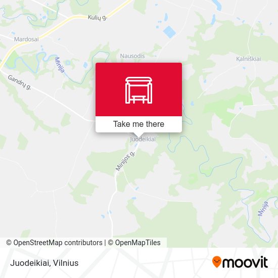 Карта Juodeikiai
