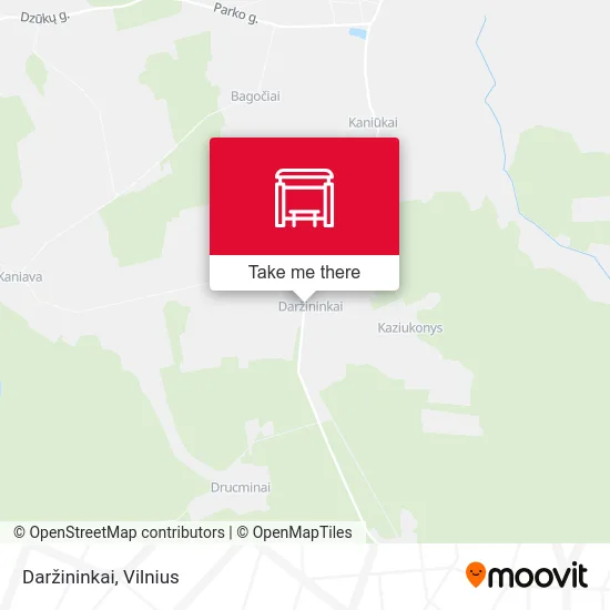 Карта Daržininkai