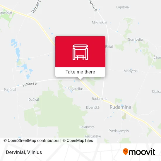 Derviniai map