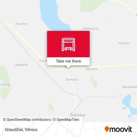 Карта Išlaudžiai