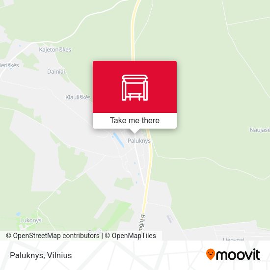 Карта Paluknys