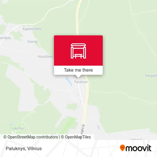 Карта Paluknys