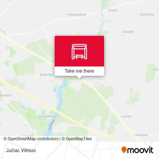 Карта Jučiai