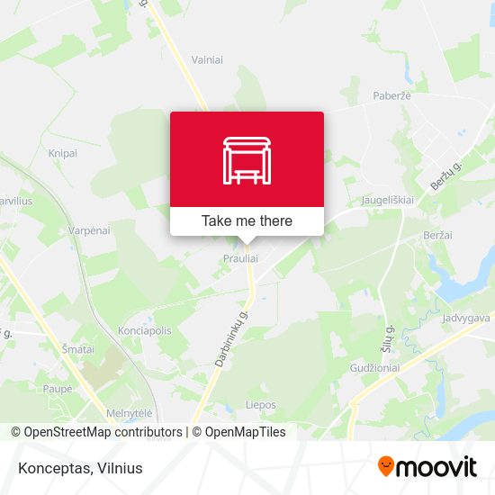 Карта Konceptas