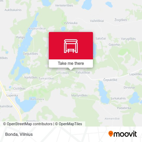 Карта Bonda