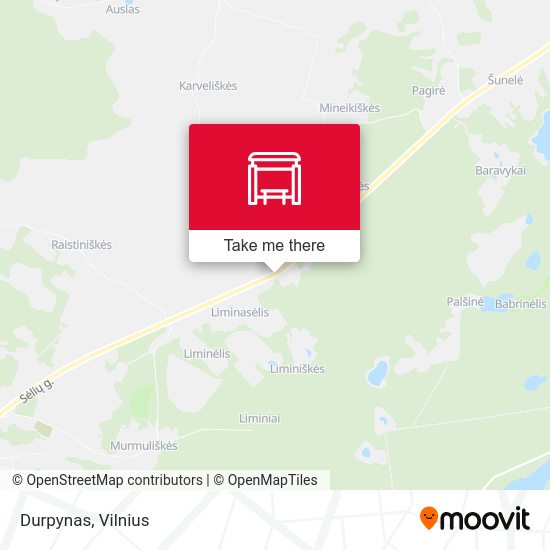Карта Durpynas