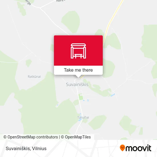 Карта Suvainiškis