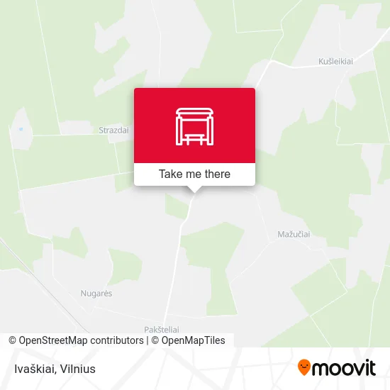 Карта Ivaškiai