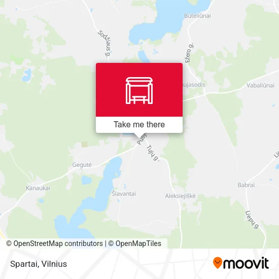 Карта Spartai