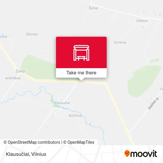 Карта Klausučiai