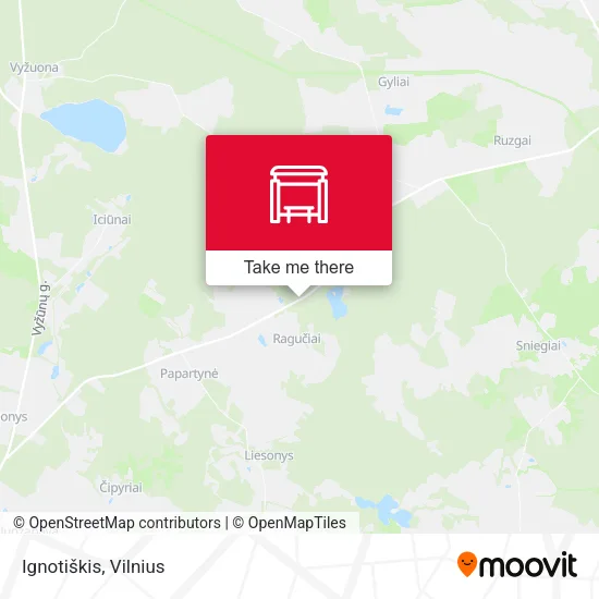 Карта Ignotiškis