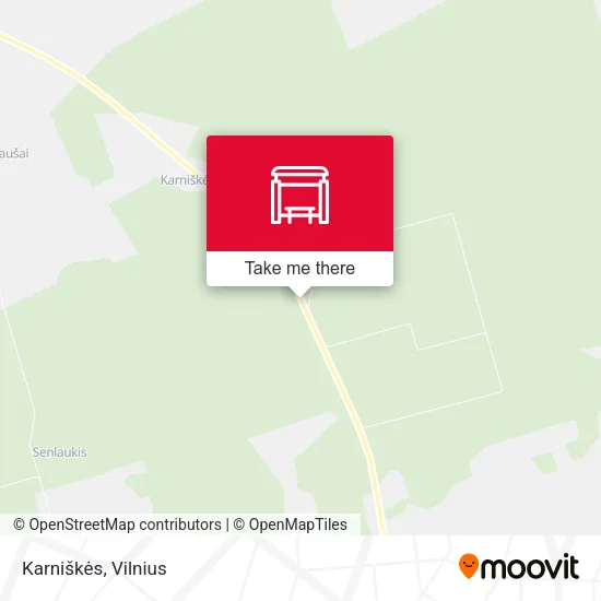 Карта Karniškės