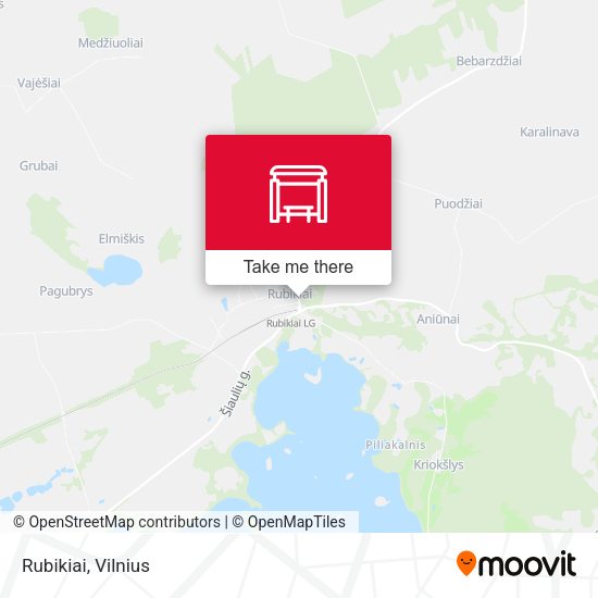 Карта Rubikiai