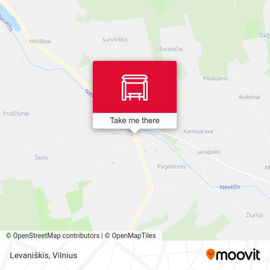 Карта Levaniškis