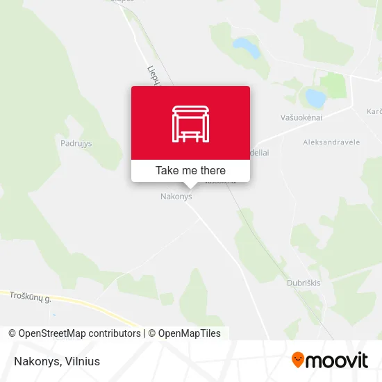 Карта Nakonys
