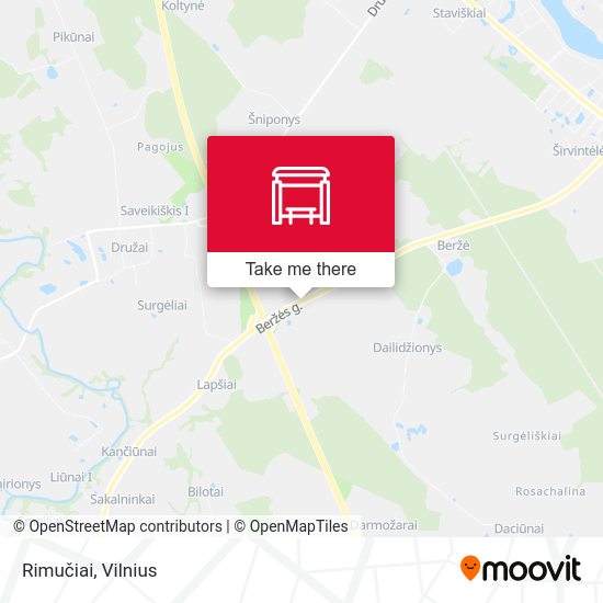 Карта Rimučiai