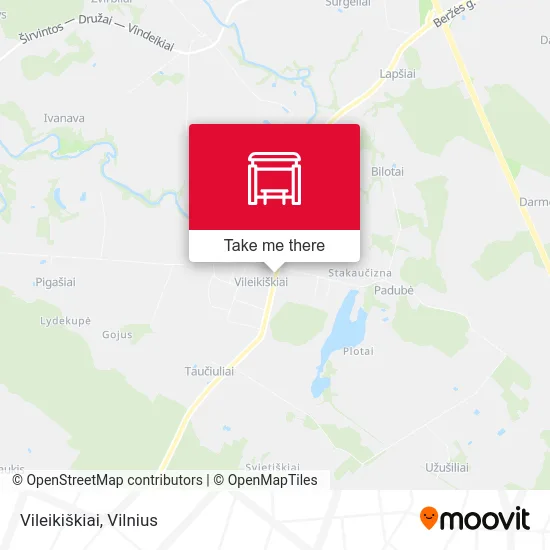 Карта Vileikiškiai