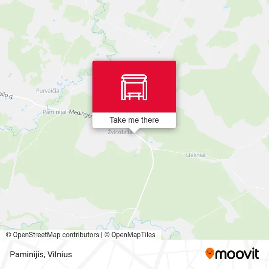 Paminijis map