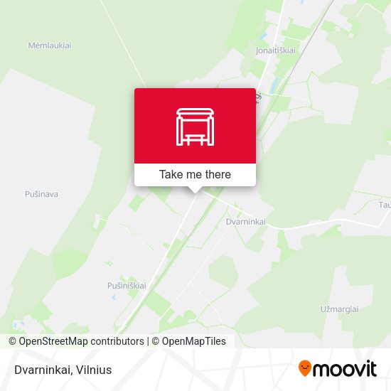 Карта Dvarninkai