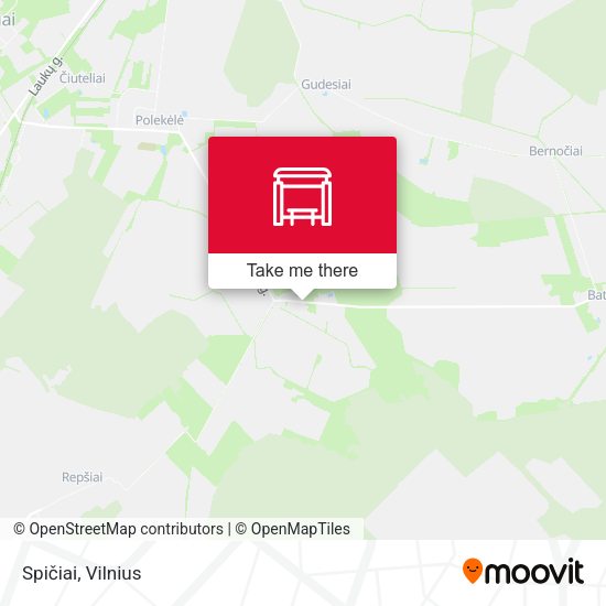 Карта Spičiai