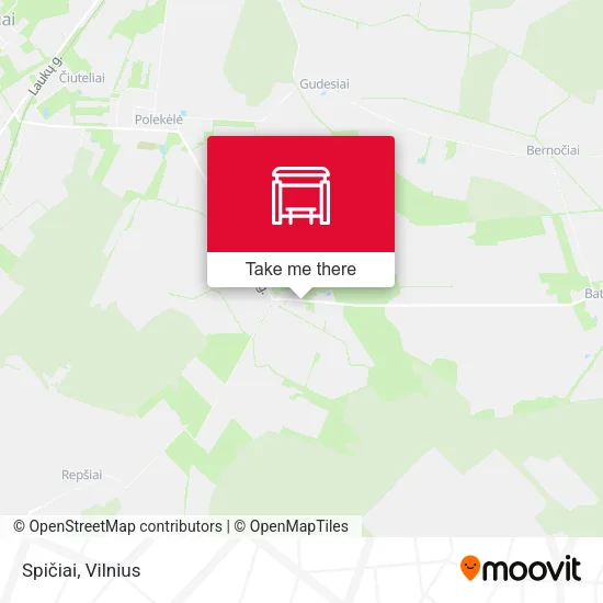 Карта Spičiai