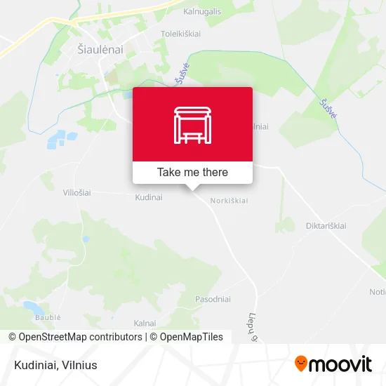 Карта Kudiniai