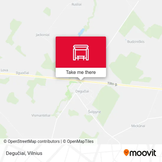 Карта Degučiai