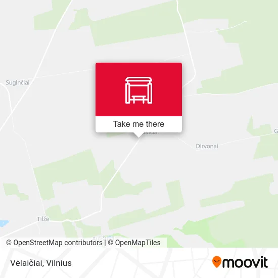 Карта Vėlaičiai