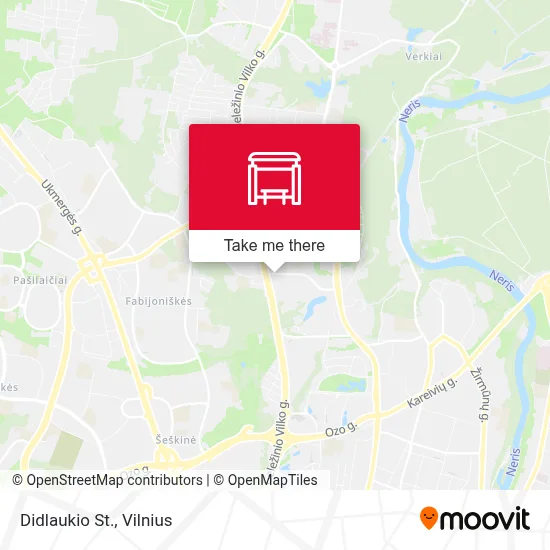 Didlaukio St. map