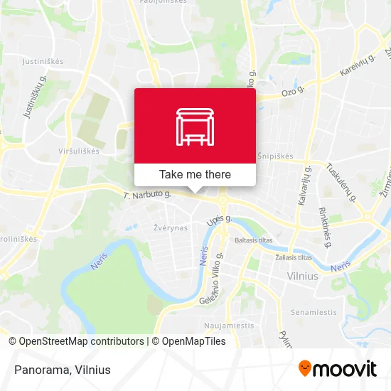 Panorama map