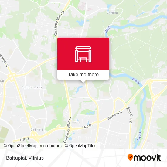 Baltupiai map