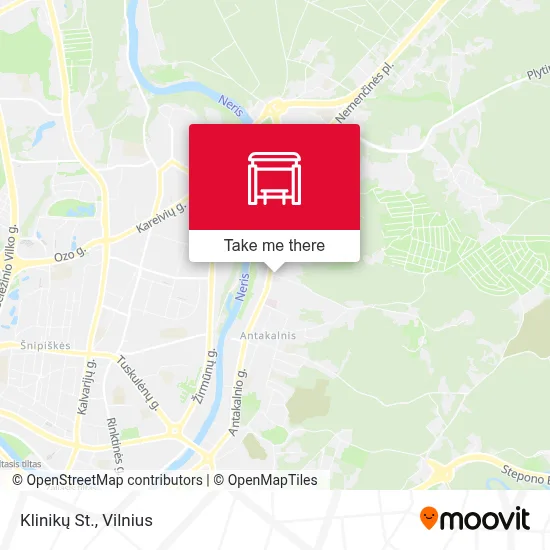 Klinikų St. map