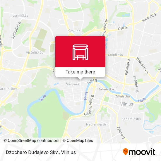 Džocharo Dudajevo Skv. map