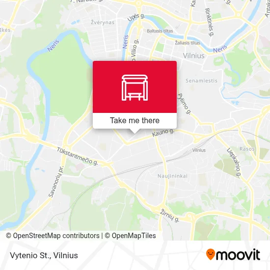 Vytenio St. map
