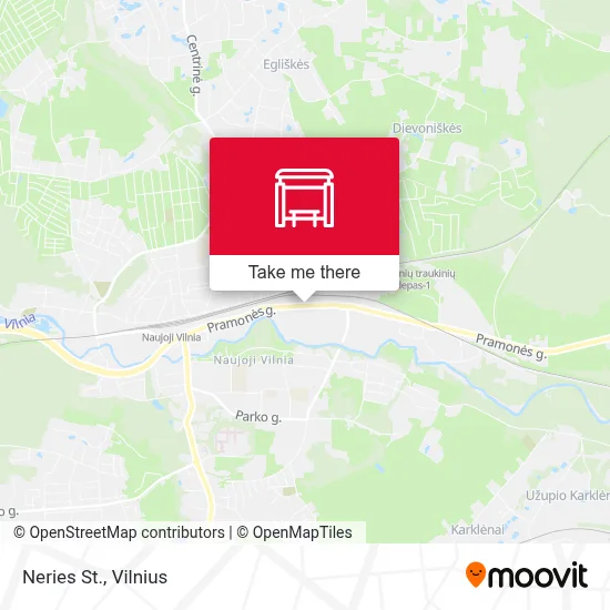 Neries St. map