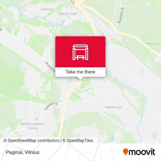 Pagiriai map