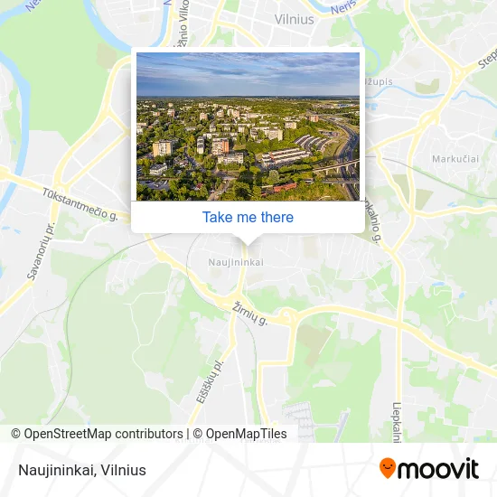 Карта Naujininkai