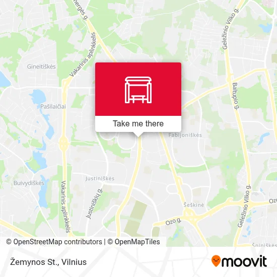 Žemynos St. map