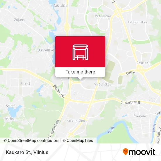 Kaukaro St. map